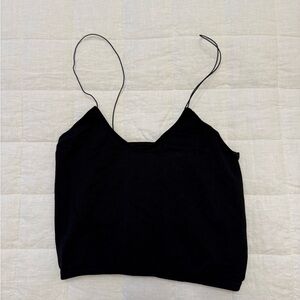 Free People Black Camisole Top